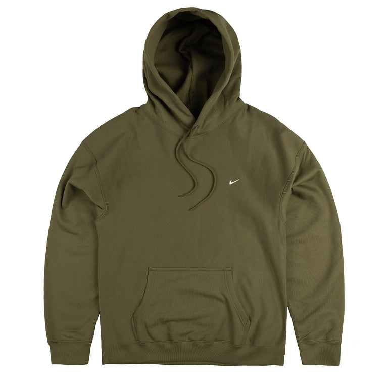 Nike	Solo Swoosh Hoodie - L / Medium Olive / Medium Olive / White
