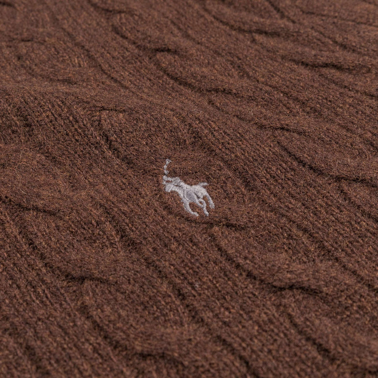 Polo Ralph Lauren Cable-Knit Wool-Cashmere Sweater