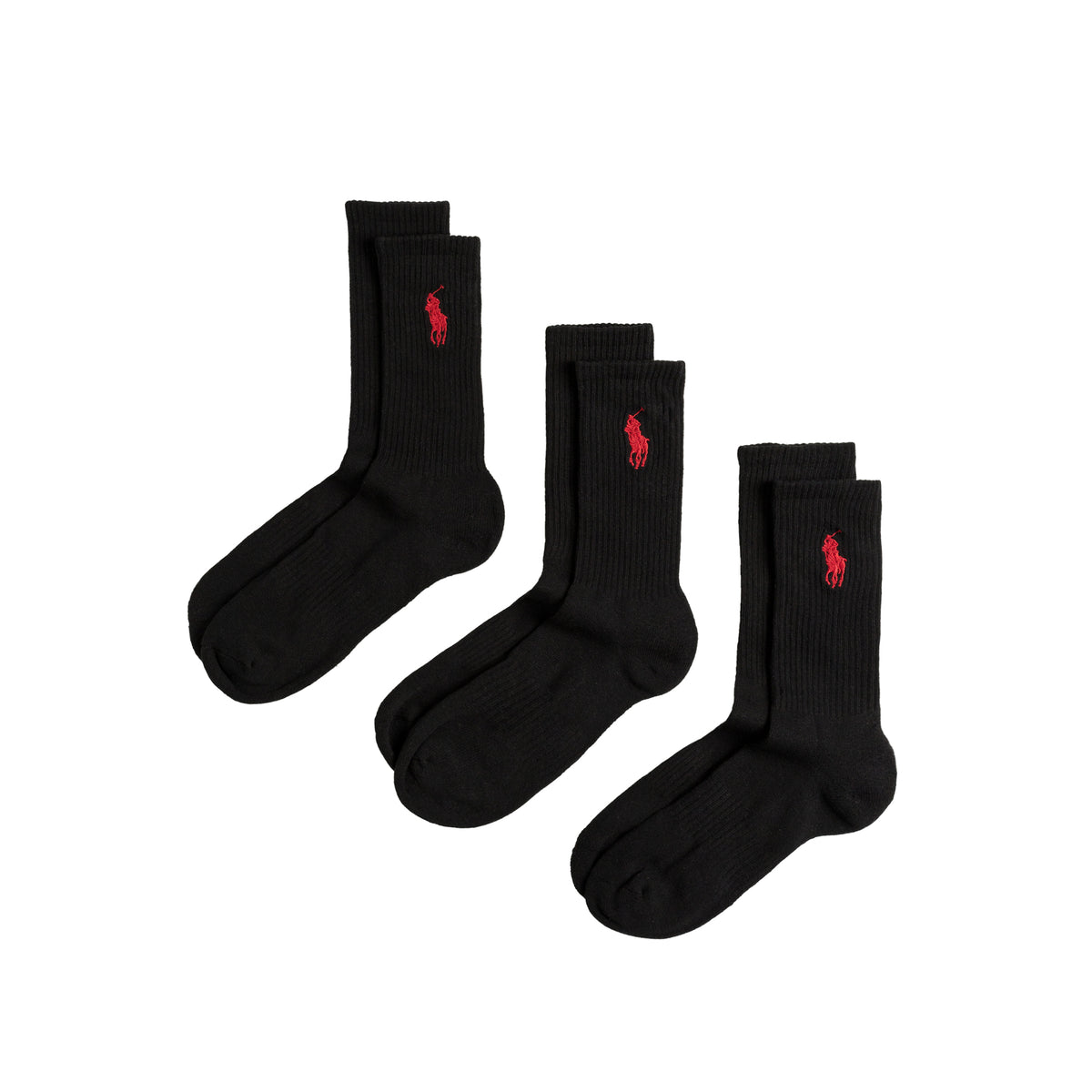 Polo Ralph Lauren Crew Socks Big Pony 3 Pack Apparel Buy online now