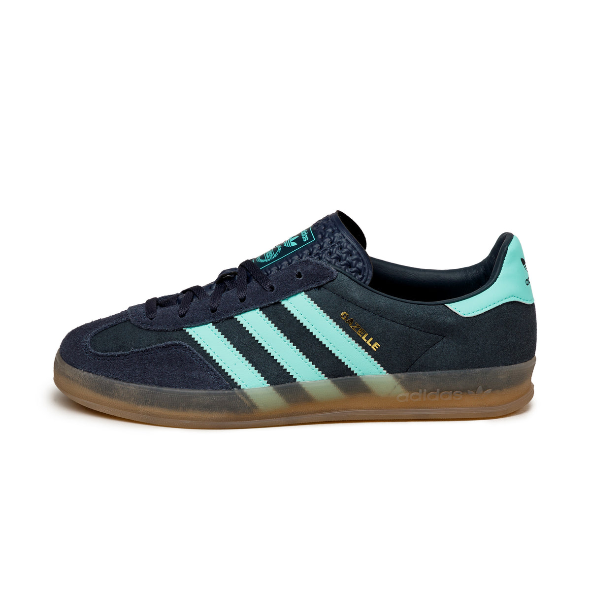 Adidas gazelle indoor black aqua shop