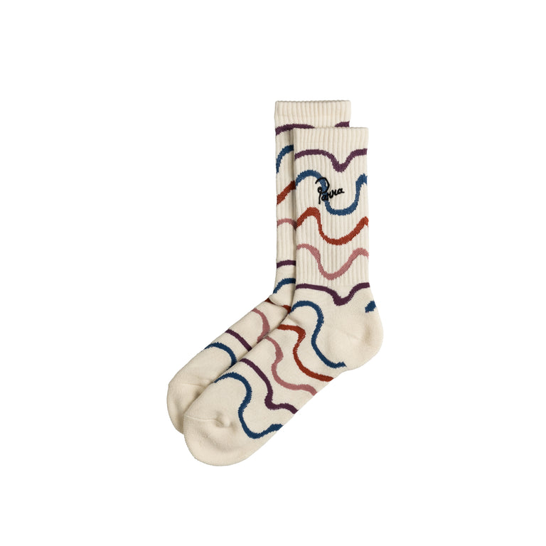 By Parra Wave Crew Socks