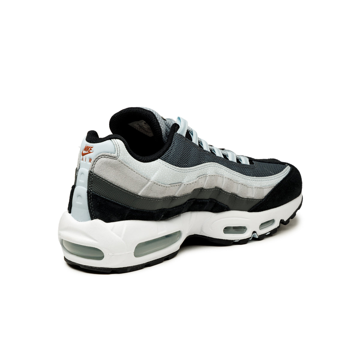 Nike Air Max 95 Wolf Grey Rugged Orange Black Blue Tint