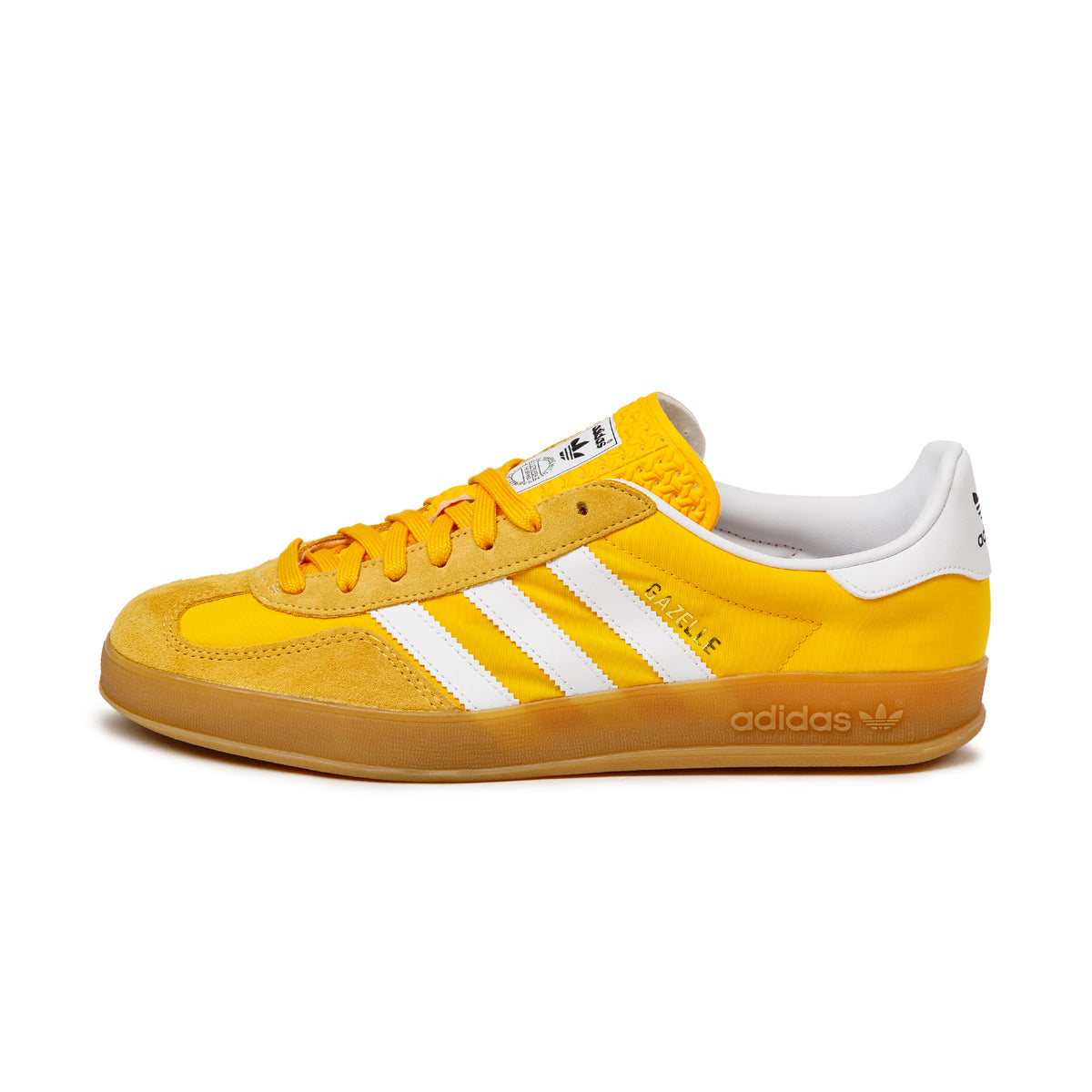 White adidas gazelle trainers top
