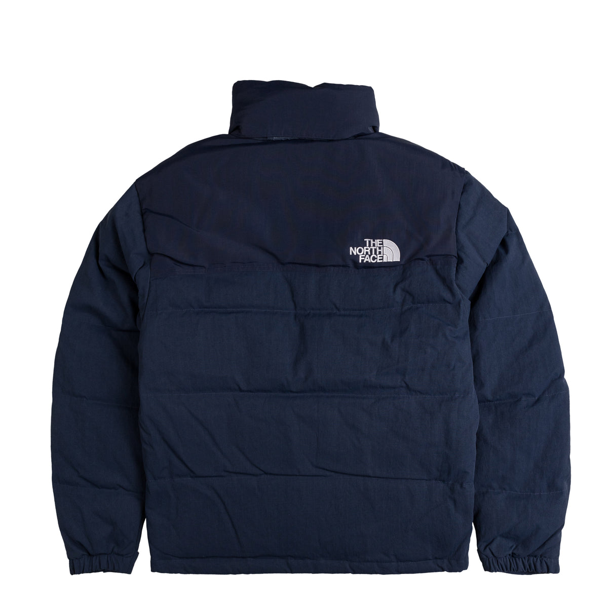 The North Face Nuptse Short Jacket in Summit Navy | FWRD
