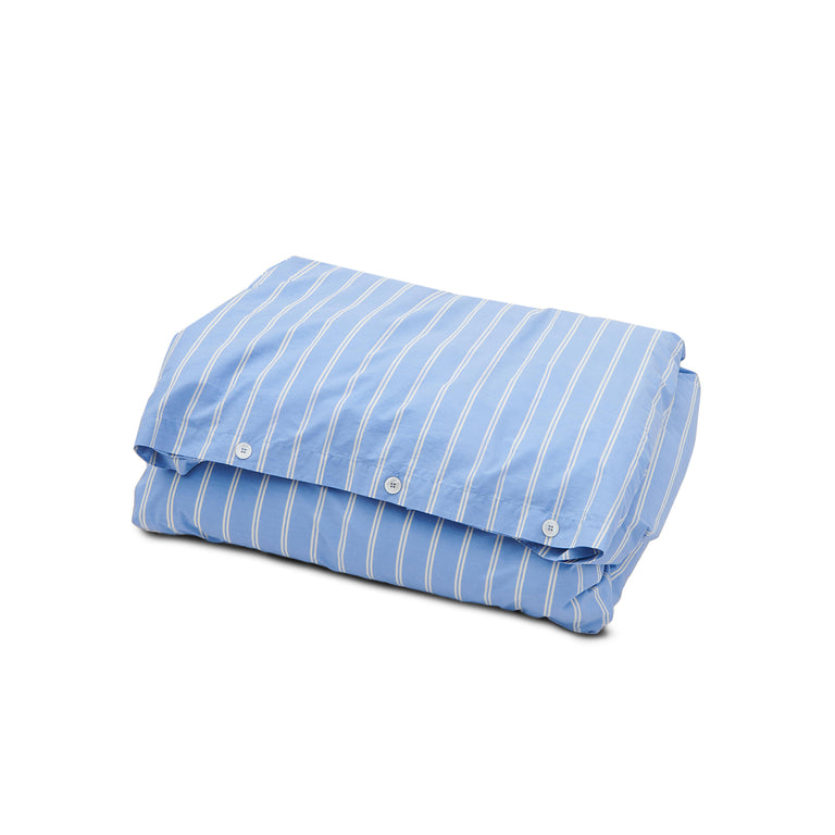 Tekla Duvet Cover - 140 x 200cm / Island Blue Stripes