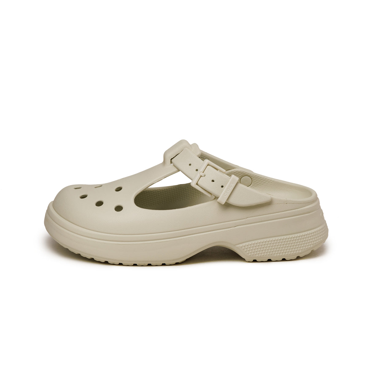 【CROCS】 Classic Mary Jane Clog Cream Women Cream Crocs™ Classic Mary Jane Cream Clogs in White | Lyst