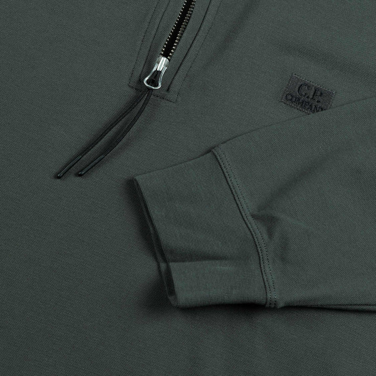 C.P. Company Stretch Piquet Polo Long Sleeve