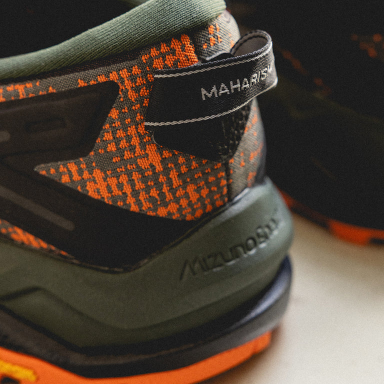 Mizuno x Maharishi Wave Mujin LS GTX onfeet