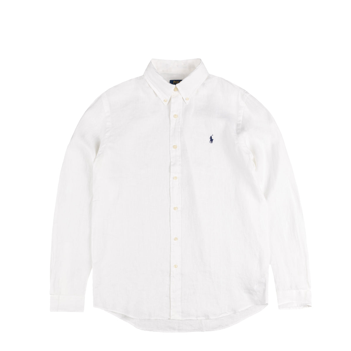 Tシャツ・カットソー Ralph Lauren SS25 Custom-Fit Linen Shirt (710966294 003) Polo Ralph Lauren Custom Fit Linen Shirt - Esdemarca Store