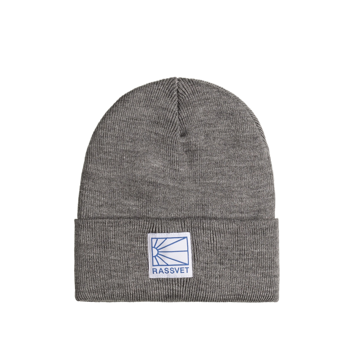 商品画像：Rassvet Logo Tag Beanie - Light Grey | Flatspot 3