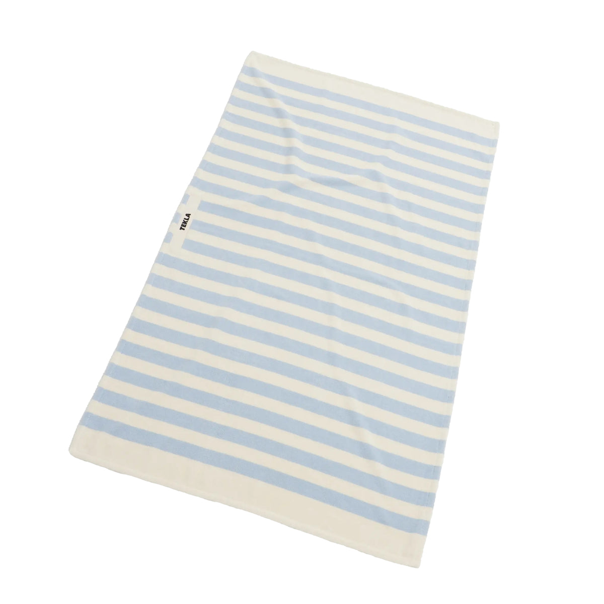 Set Of 3 Tekla X Auralee - Bath Towel Mist Stripes | Shop