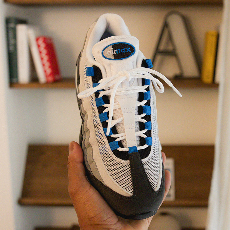 Nike Air Max 95 *Big Bubble* *Blue Spark* onfeet