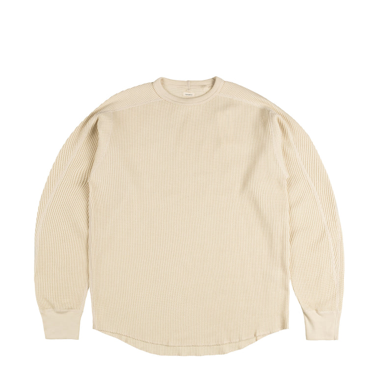 Nanamica Crew Neck Thermal Sweat - XL / Natural