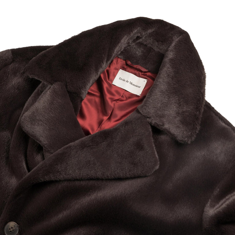 Drole de Monsieur Le Manteau Fourrure