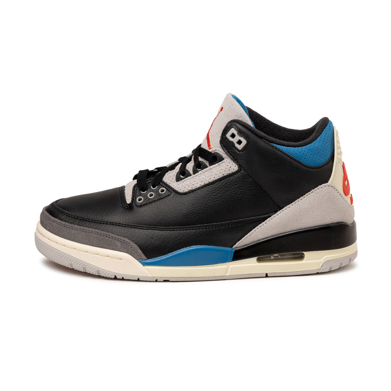 Nike Air Jordan 3 Retro OG *Rare Air* - 41 / Black / Chile Red / Neutral Grey