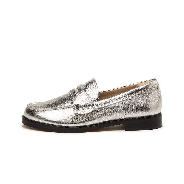 Clarks Straven Edge - 39.5 / Silver Leather