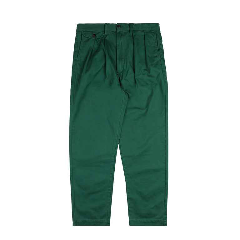 Polo Ralph Lauren Whitman Relaxed Fit Pleated Trouser - 36 / Kelly Green