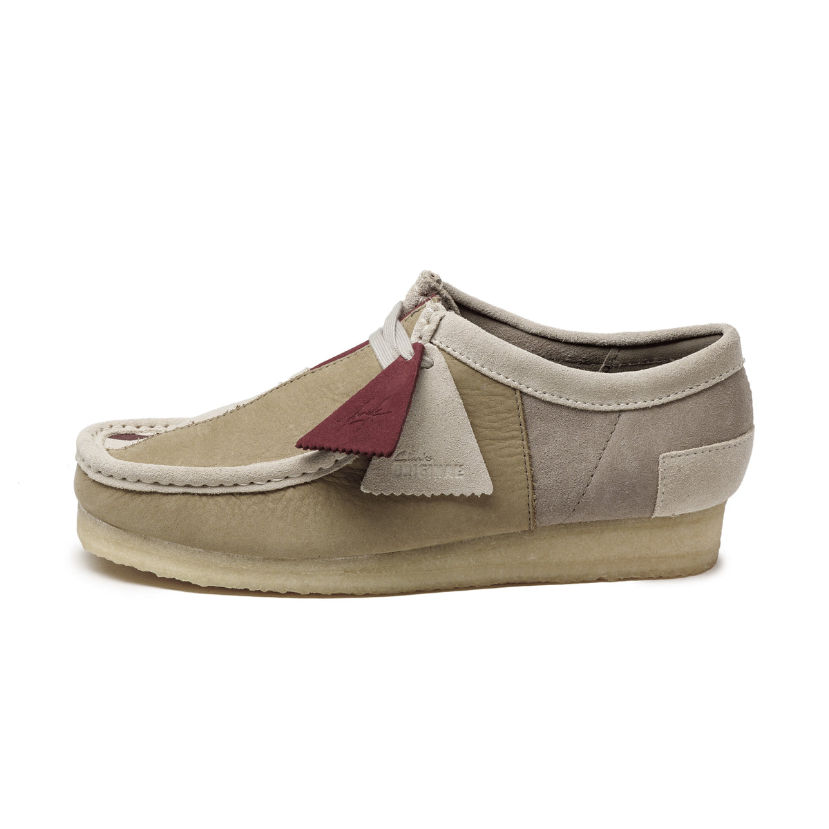 Two tone outlet wallabee shoes