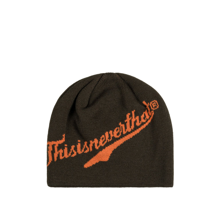 thisisneverthat Script Logo No Cuff Beanie