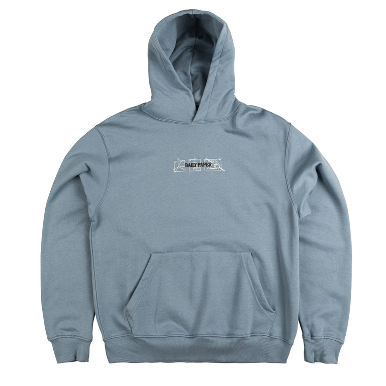 Daily Paper Mirror Hoodie - S / Country Blue
