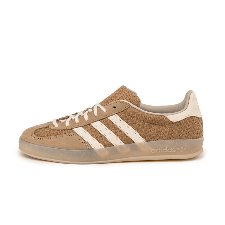 Adidas Gazelle Indoor - 44 / Brown Desert / Wonder White / Magic Beige