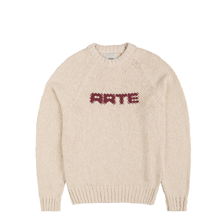 Arte Antwerp Pixel Front Knit - XXL / Cream