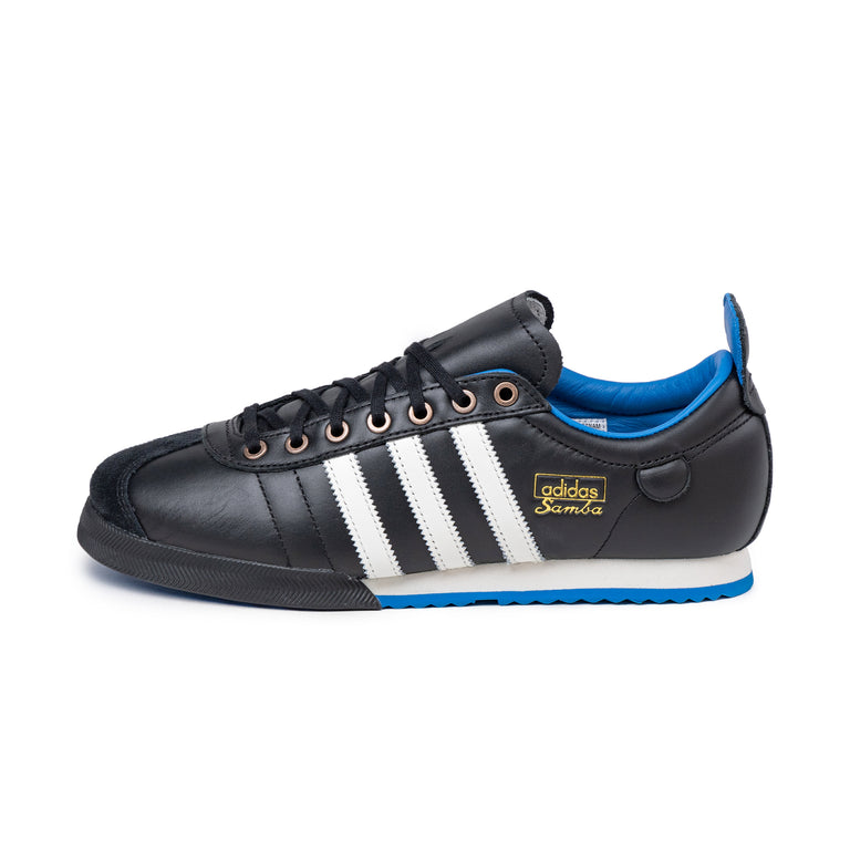 Adidas Samba 62 - 38 2/3 / Core Black / Cloud White / Blue Bird