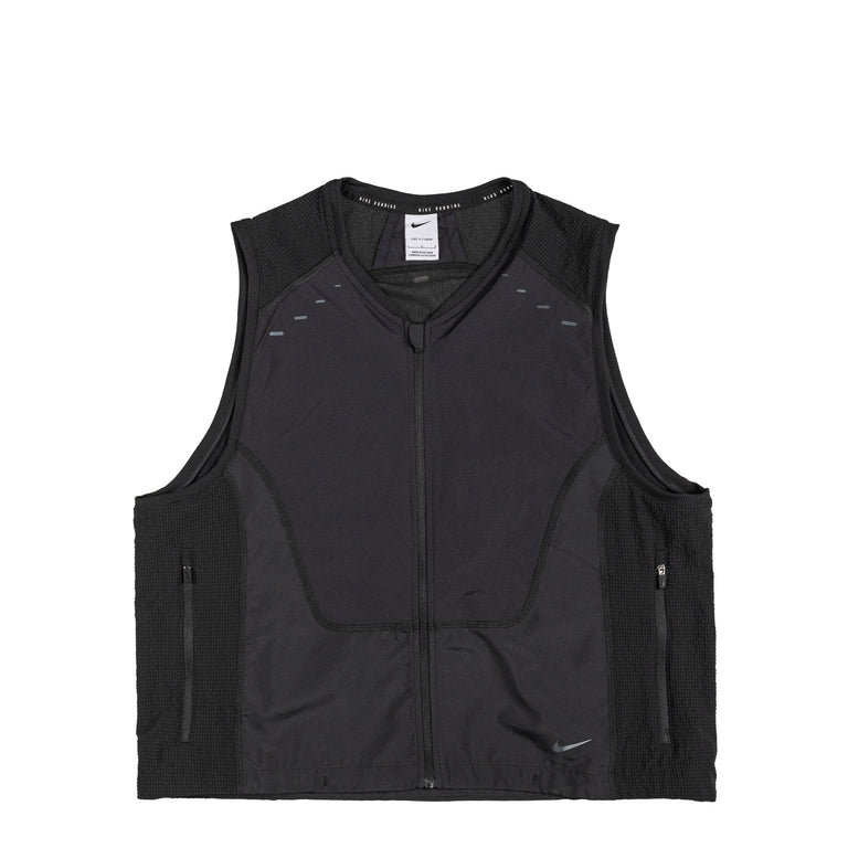 Nike Run Dri-Fit Adv Running Utility Vest - XXL / Black / Black Reflective