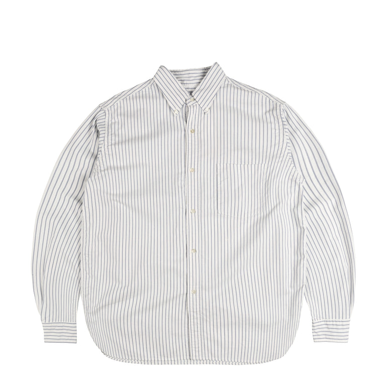 Nanamica Button Down Stripe Wind Shirt