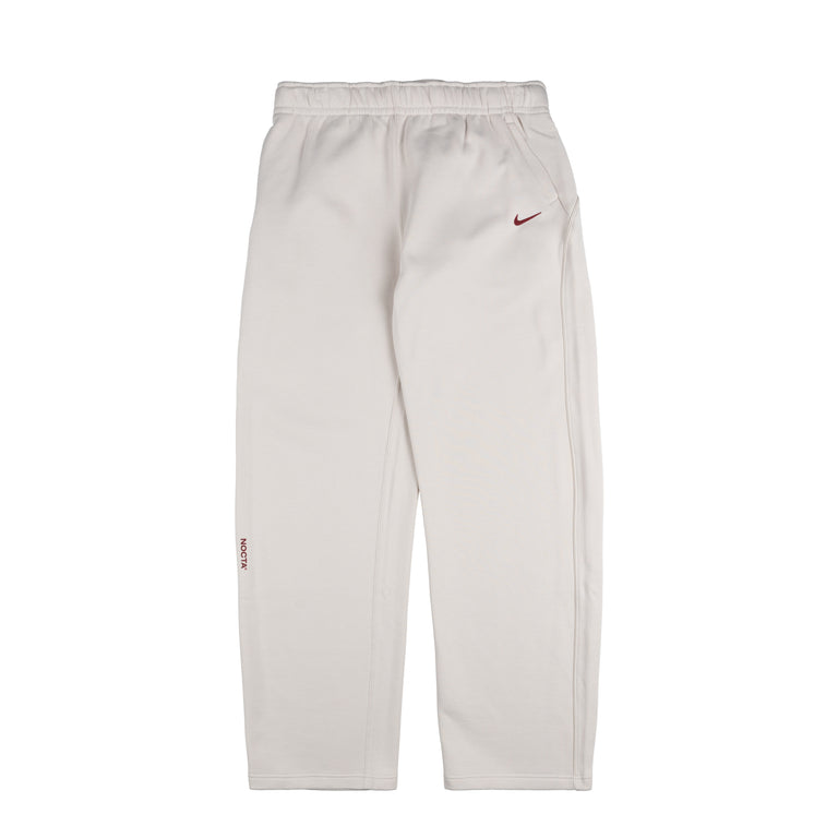 Nike x Nocta CS Open Hem Fleece Pant - XL / Light Orewood Brown / Team Red
