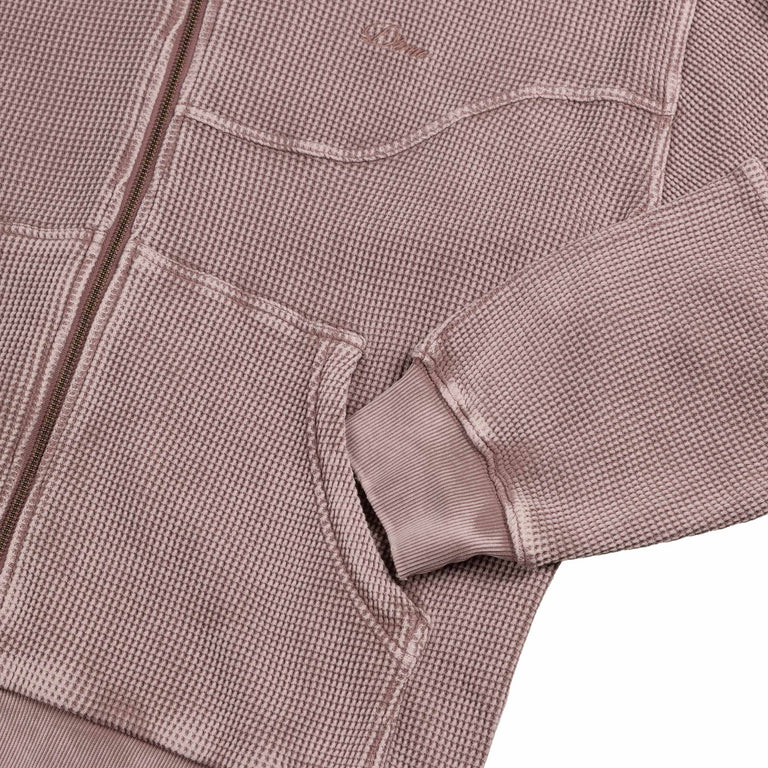 Dime Premium Waffle Zip Hoodie
