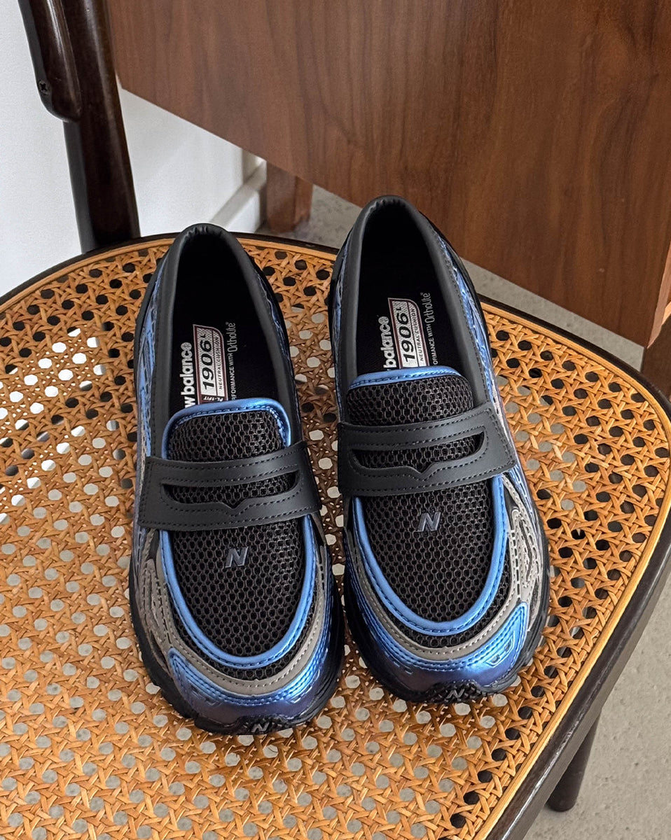 靴 New Balance 1906L Black/Blue Gemstone 41 New Balance 1906L Black Cement Blue Gemstone U1906LAR | More