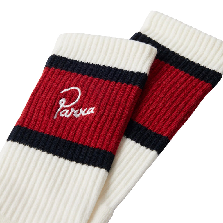 By Parra Signature Striped Crew Socks