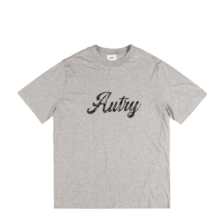 Autry Flags Back Graphic Tee - XXL / Dark Melange