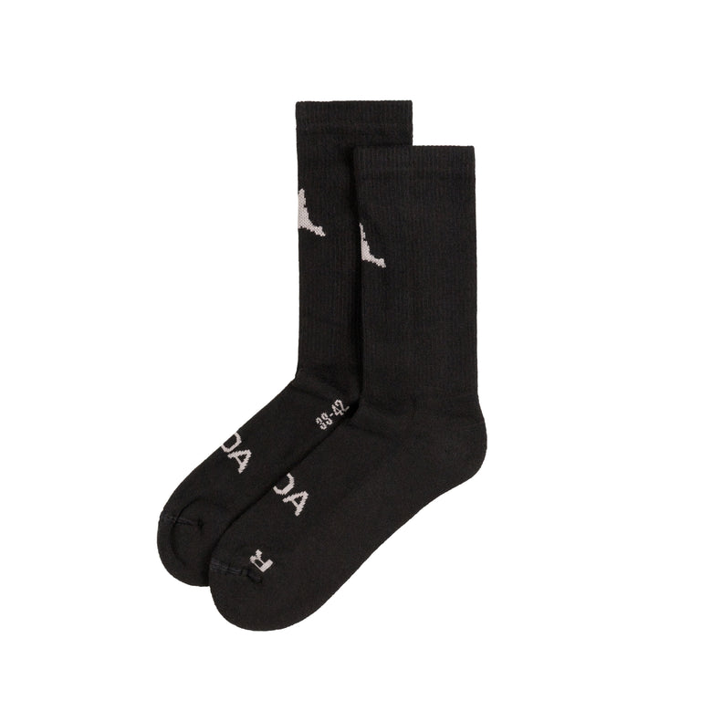 ROA Logo Socks - 43-46 / Black