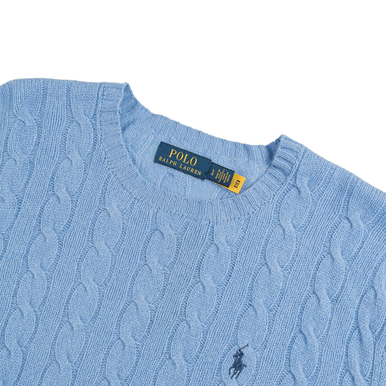 Polo Ralph Lauren Cable-Knit Wool-Cashmere Sweater