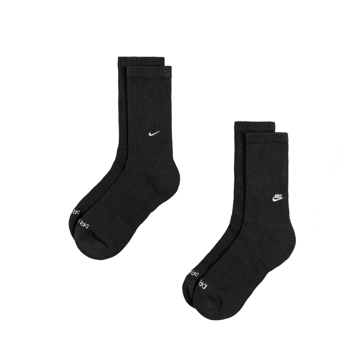 black high top nike socks