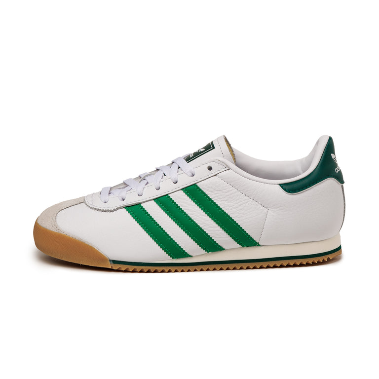 Adidas K 74 - 41 1/3 / Footwear White / Green / Collegiate Green
