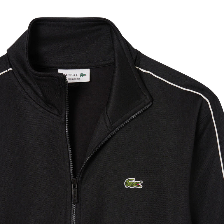 Lacoste Paris Piqué Zip-Up Track Jacket