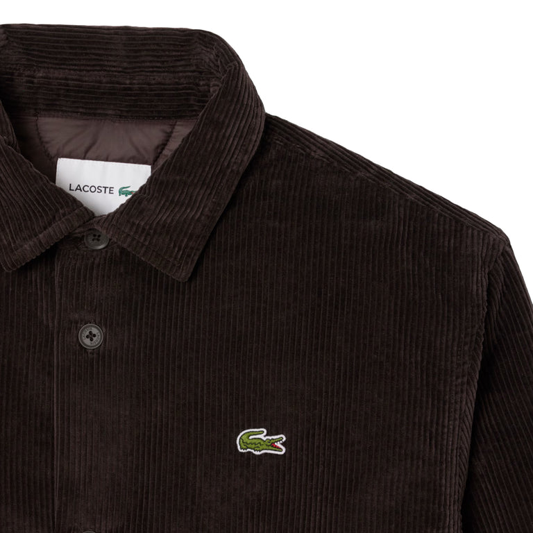 Lacoste Oversized Corduroy Overshirt
