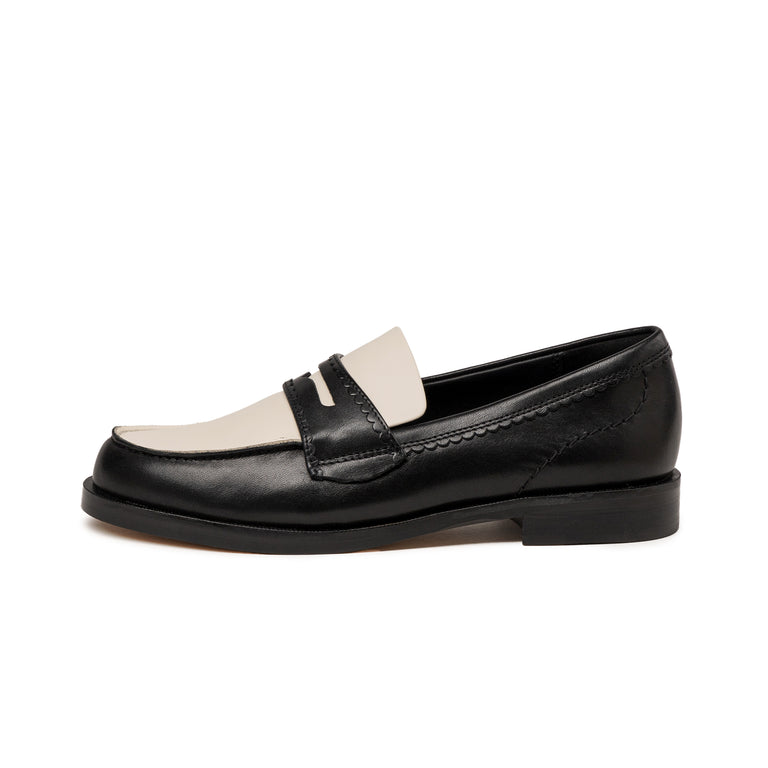 Clarks Straven Edge - 39 / Black Combi Leather