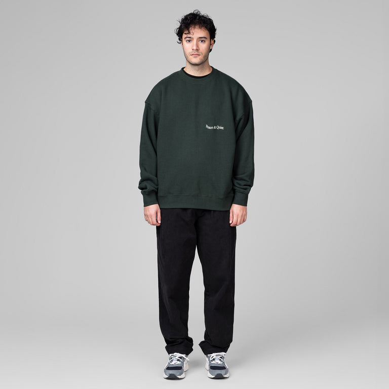 Museum of Peace & Quiet Wordmark Crewneck