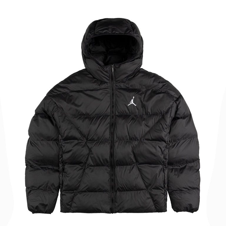 Nike Jordan Brooklyn Therma-FIT Puffer Jacket - XXL / Black / White
