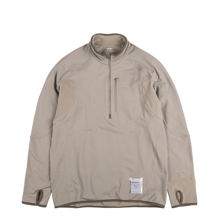Satisfy FuzzFleece Half-Zip - M / Rock Ridge