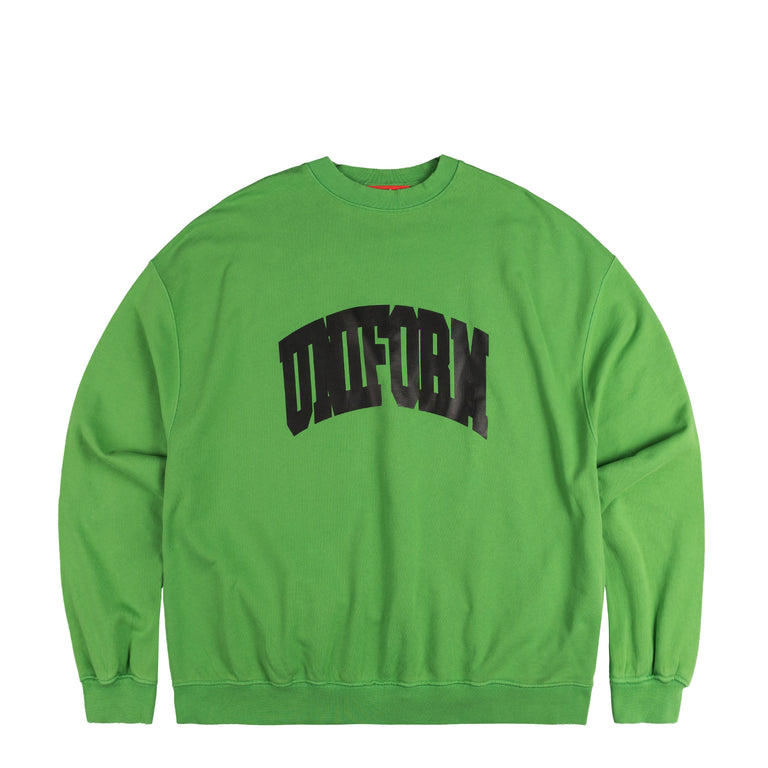 032c 'Lucky Strike' Oversized Crewneck - L / Faded Bright Green