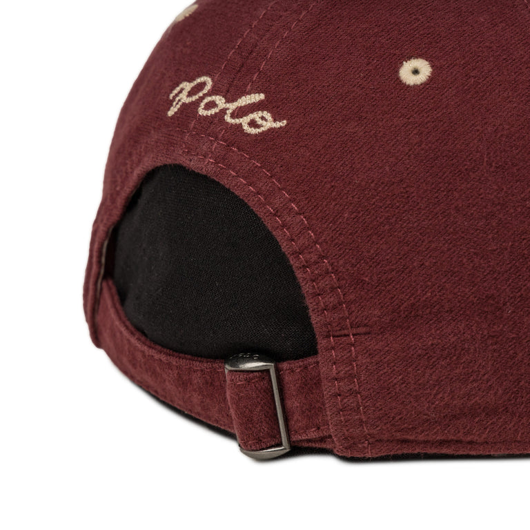 Polo Ralph Lauren Felt-Patch Chamois Ball Cap