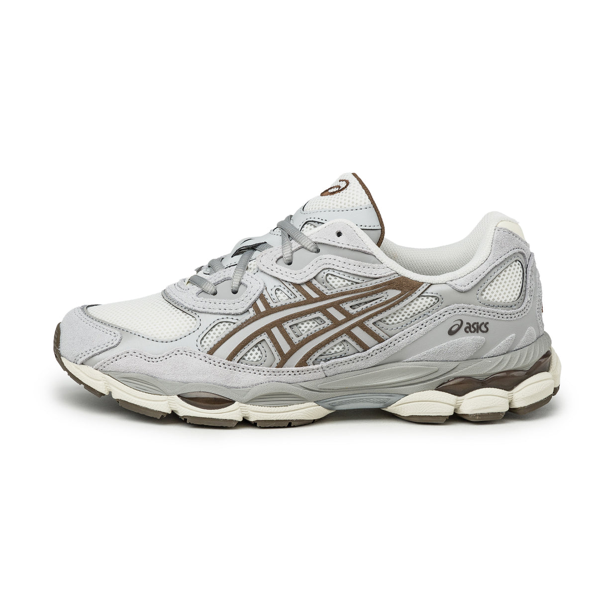 ASICS Cream and Gray Athletic Sneakers. jjjound asics Asics × JJJJound ASICS x JJJJound GEL-Kayano 14 Metallic  main image 3
