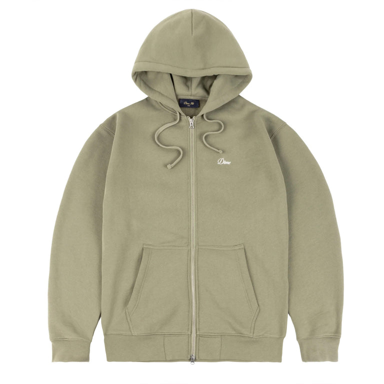 Dime Cursive Zip Hoodie