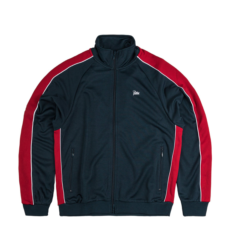 Patta Tricot Track Jacket - S / Black Iris