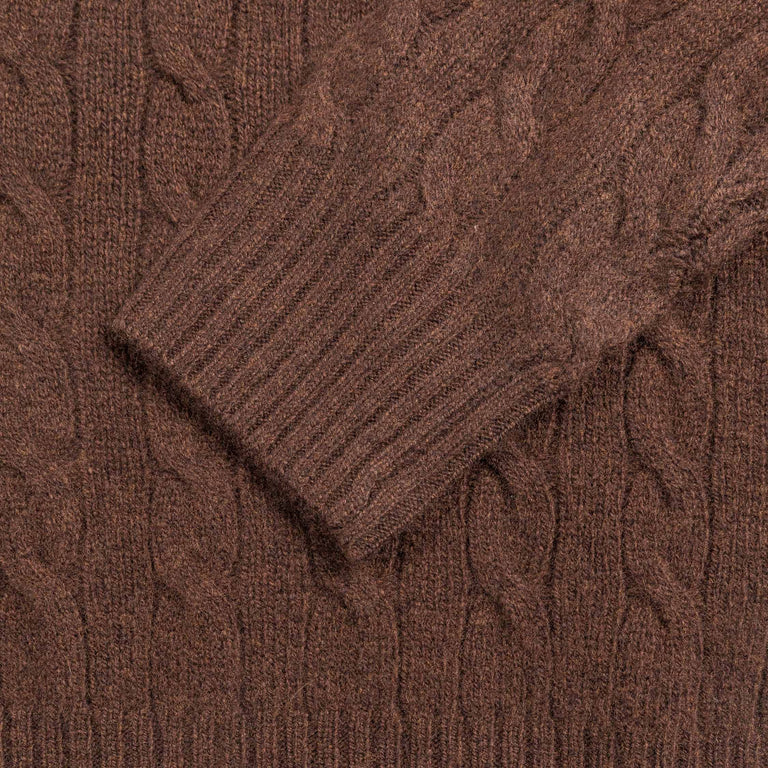 Polo Ralph Lauren Cable-Knit Wool-Cashmere Sweater